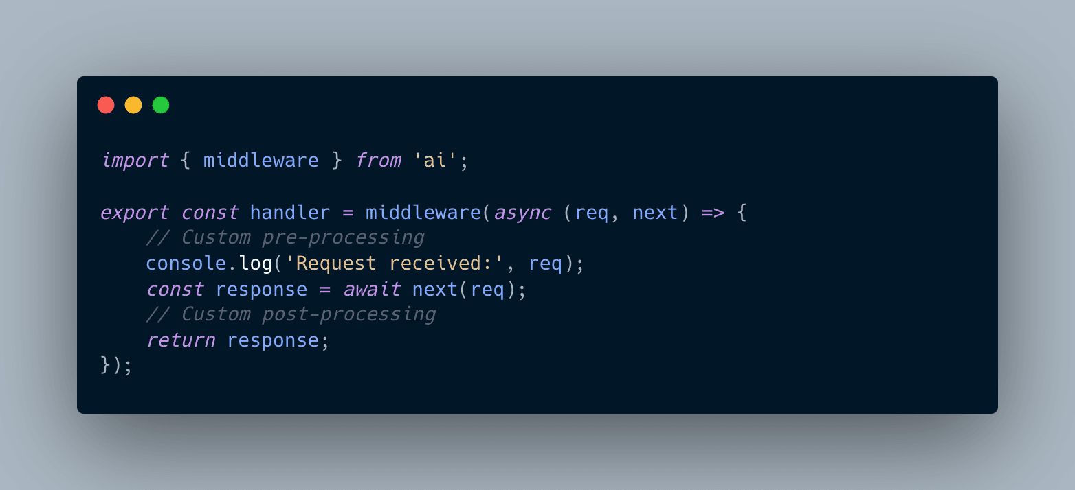 Custom Middleware