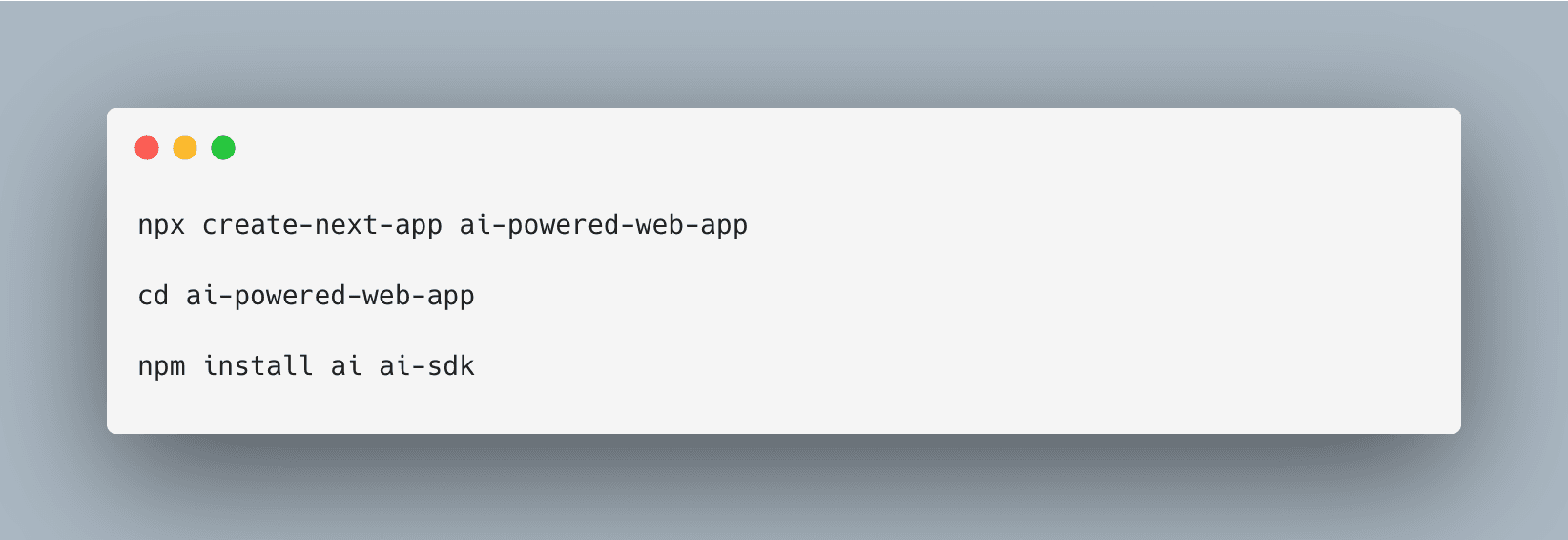 vercel ai bash